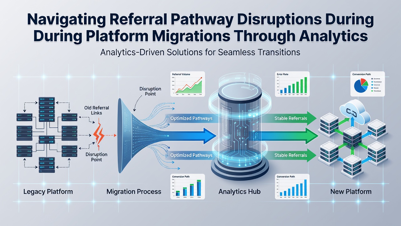 Navigating Referral Pathway Disruptions During Platform Migrations Through Analytics